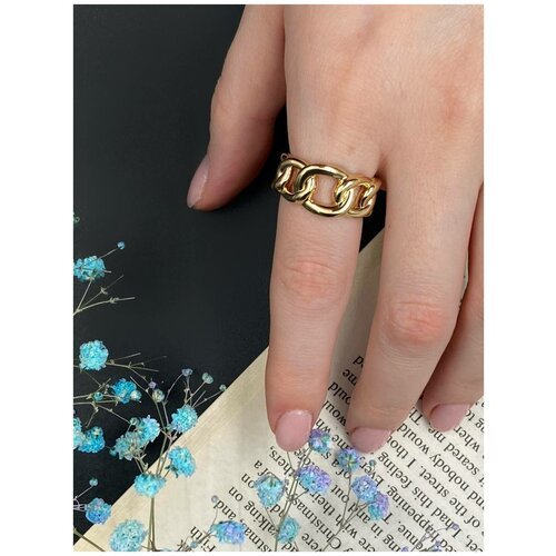 Купить Кольцо переплетенное, безразмерное, золотой
<br>Безразмерное кольцо на палец в ф...