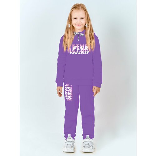 Купить Костюм KETMIN Детский костюм с начесом KETMIN PARADISE, размер 134, фиолетовый
Т...