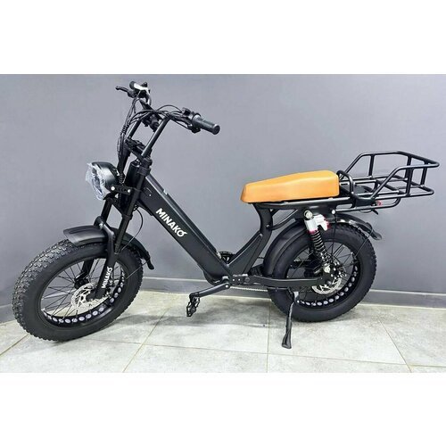 Купить Электровелосипед Minako Bizon 500W - Черный
Мощность 500W (на колесе указано 240...