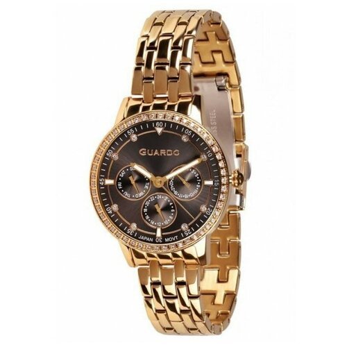 Купить Наручные часы Guardo, черный, золотой
Часы Guardo 11461-3 чёрный бренда Guardo...