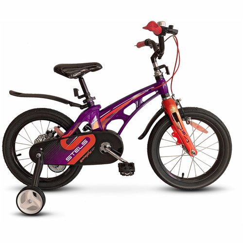 Купить Детский велосипед STELS Galaxy 18" V010 Фиолетовый/красный (требует финальной сб...