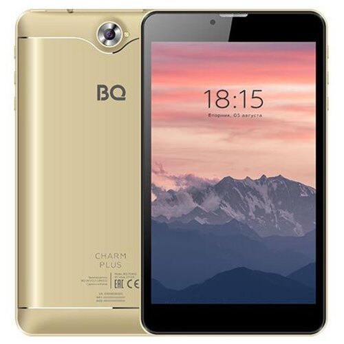 Купить 7" Планшет BQ 7040G Charm Plus, 2/16 ГБ, Wi-Fi + Cellular, Android 10 Go Edition...