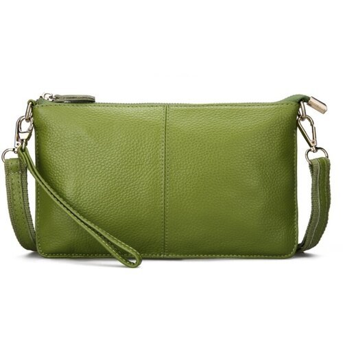 Купить Сумка клатч 2085-Н, фактура зернистая, зеленый
Женская сумка через плечо, клатч...