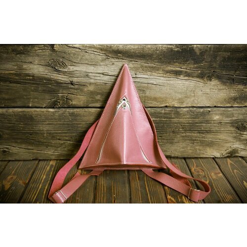 Купить Рюкзак , розовый
Кожаный рюкзак, женский, розовый, треугольный, из натуральной к...