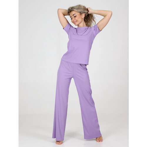 Купить Пижама IvCapriz, размер 50, фиолетовый
Представляем вам женский домашний костюм...