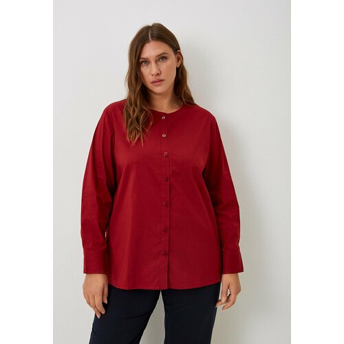 Купить Блуза SVESTA, размер 58, бордовый
Стильная женская блузка большого размера из хл...