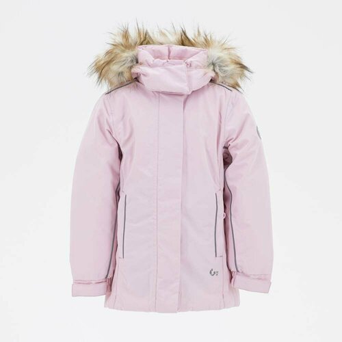 Купить Куртка КОТОФЕЙ, размер 104, розовый
Зимняя детская куртка-парка имеет прямой сил...