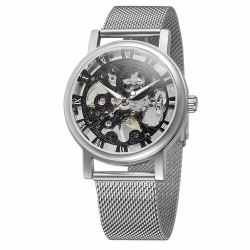 Купить Наручные часы WINNER, черный, серебряный
Тип материала Окна циферблата<br><br>Ha...