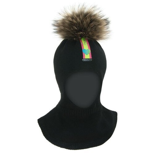 Купить Шапка mialt, размер 48-50, черный
Шапка-шлем для девочки Ассоль, цвет черный, ра...