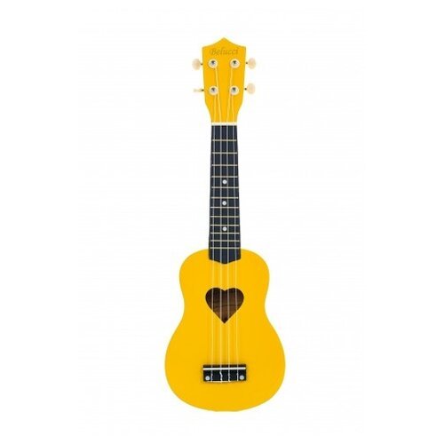 Купить Укулеле Belucci B-21 Heart Yellow
Укулеле сопрано, размер 21 люйм, струны нейлон...