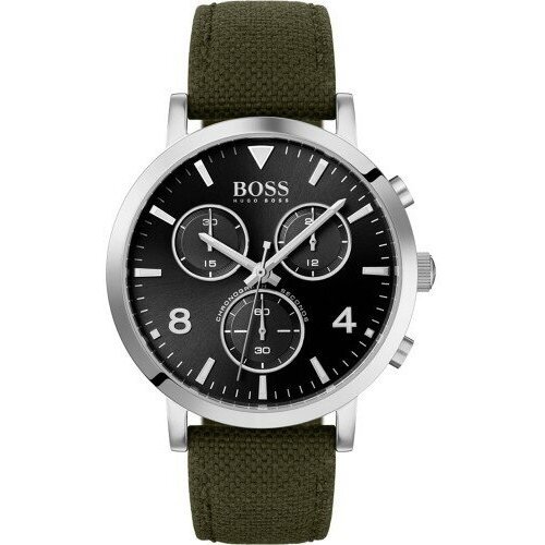 Купить Наручные часы BOSS, зеленый
12-ти часовой формат времени, Мировое время, Хроногр...