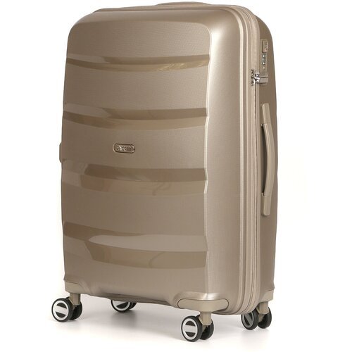 Купить Чемодан FABRETTI, 73 л, размер M, бежевый
Универсальный чемодан FABRETTI в бежев...
