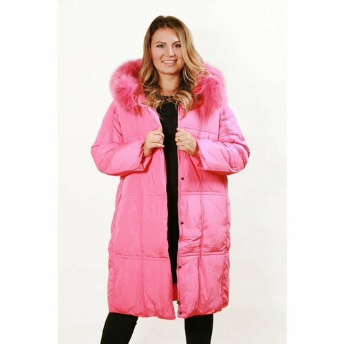 Купить Пуховик , размер 46/48, розовый
Пуховик женский зимний удлиненный в ярких цветов...