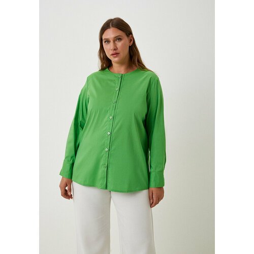 Купить Блуза SVESTA, размер 56, зеленый
Стильная женская блузка большого размера из хло...