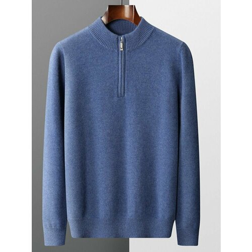 Купить Свитер , размер XL, голубой, синий
Этот мужской кашемировый свитер выполнен в кл...
