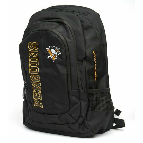 Купить Рюкзак дорожный, городской, спортивный с логотипом Pittsburgh Penguins NHL / Пит...
