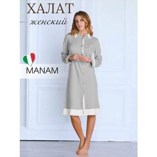 Купить Халат MANAM, размер 52, серый
Итальянские женские домашние халаты-это комфортный...