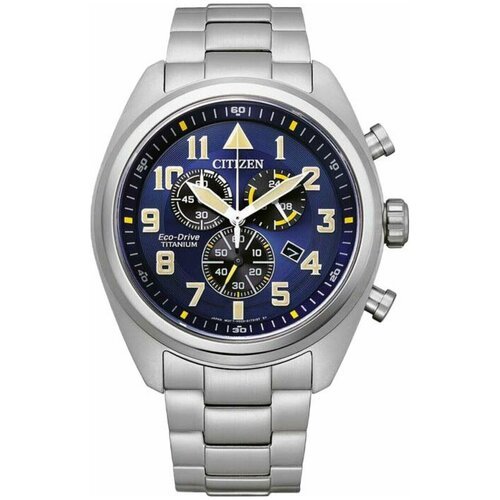 Купить Наручные часы CITIZEN Eco-Drive, серебряный, синий
Титановые часы с системой Eco...