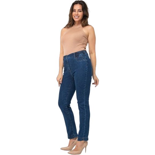Купить Джинсы зауженные FEIMAILIS, размер 54, синий
Женские джинсы с высокой талией FEI...