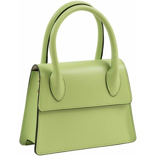 Купить Сумка Sefaro, фактура гладкая, зеленый
Стильная маленькая женская сумка из натур...