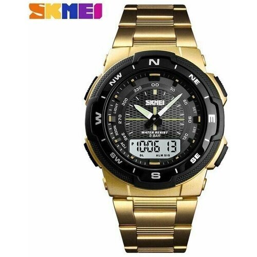 Купить Наручные часы SKMEI, золотой
<ul><li>Наручные мужские часы SKMEI 1370 - представ...