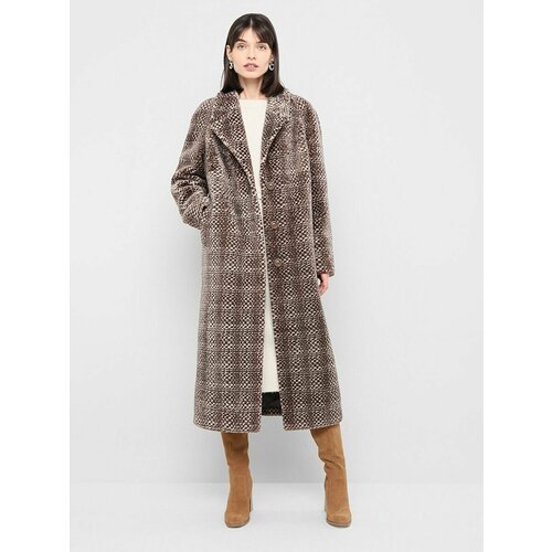 Купить Пальто ALEF, размер 46, бежевый, коричневый
Натуральная женская шуба из мутона (...