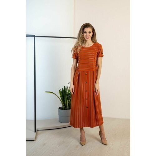 Купить Платье LACSA, размер 46, оранжевый
Платье Lacsa 2936 - это женственное и стильно...
