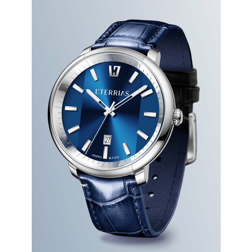 Купить Наручные часы L'TERRIAS, серебряный, синий
Стальной корпус коллекции NeverMind н...