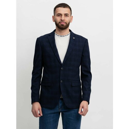 Купить Пиджак Ruf Mark, размер 48, синий
Мужской классический повседневный пиджак в кле...
