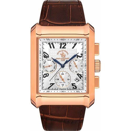 Купить Наручные часы SANTA BARBARA POLO & RACQUET CLUB, коричневый, бежевый
Мужские час...
