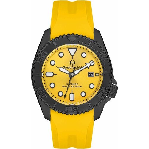 Купить Наручные часы SERGIO TACCHINI, желтый, черный
Мужские часы. Коллекция Dive Star....