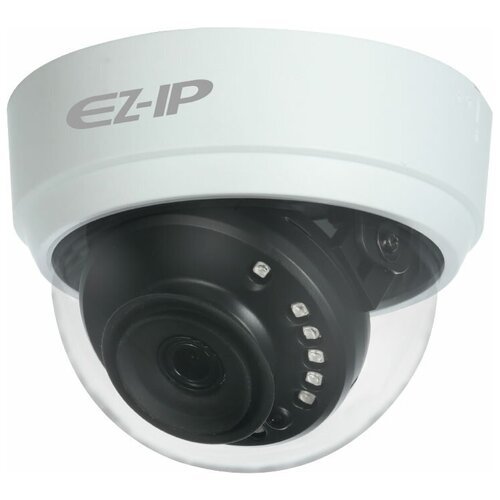 Купить Видеокамера HDCVI купольная 2Мп EZ EZ-HAC-D1A21P-0280B
Датчик изображения 1/2.7"...