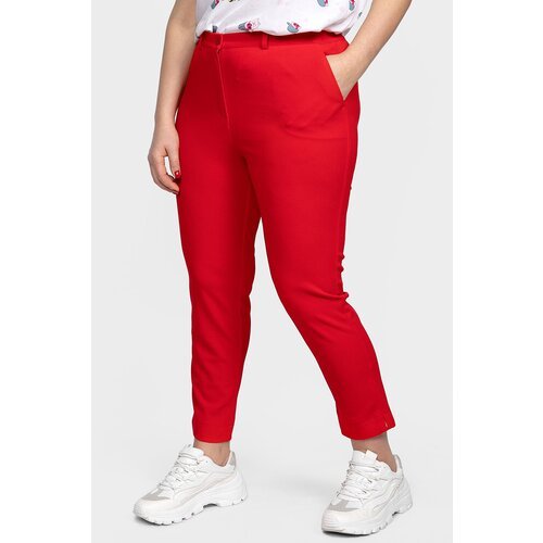 Купить Брюки SVESTA, размер 52, красный
Элегантные брюки из плотного трикотажа с втачны...