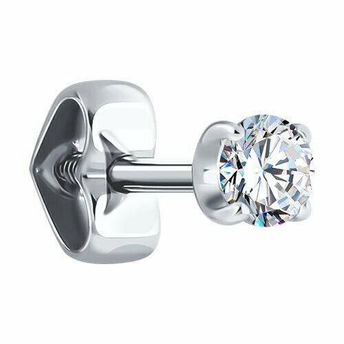 Купить Серьга Diamant online, белое золото, 585 проба, фианит
<p>В нашем интернет магаз...