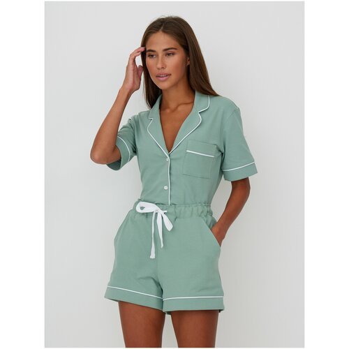 Купить Пижама Ihomewear, размер M, зеленый
Английская женская пижама с шортами Ihomewea...