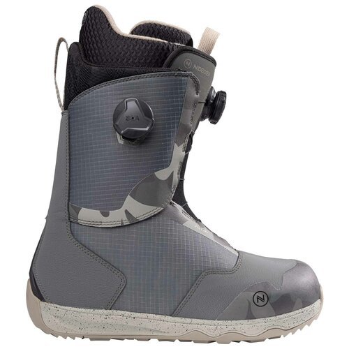 Купить Сноубордические ботинки Nidecker Rift, р.10.5, , grey camo
<p><br> Rift — это те...