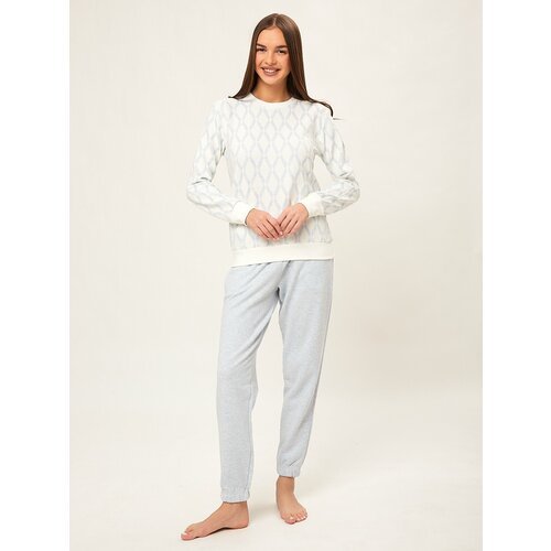 Купить Пижама , размер M, голубой
Уютный домашний комплект/пижама женская от DOWRY - эт...