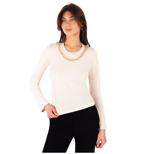 Купить Пуловер S-Family, размер 42, бежевый
Кофта женская бежевая S-family - это стильн...