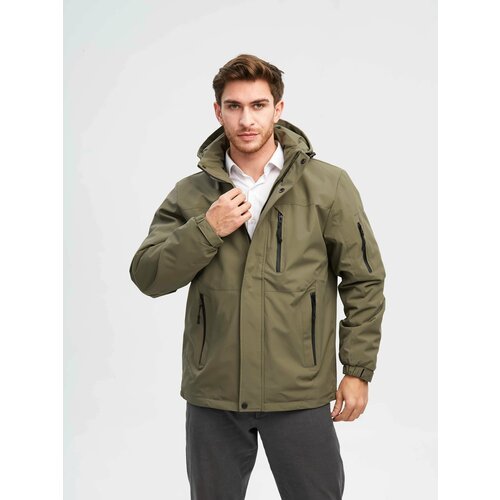 Купить Ветровка , размер 50, зеленый
Мужская куртка - универсальная, трендовая и одновр...