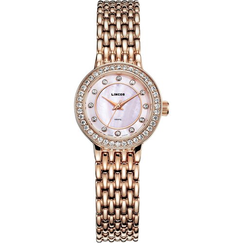Купить Наручные часы LINCOR, золотой
Наручные женские кварцевые часы из нержавеющей ста...