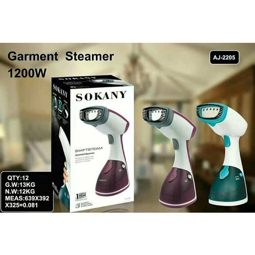 Купить Отпариватель Sokany AJ-2205, фиолетовый/белый/серый
Отпариватель Sokany AJ-2205...