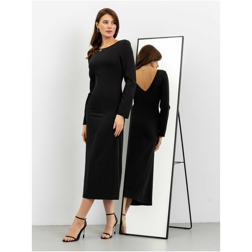Купить Платье VIAVILLE, размер 42, черный
Элегантное платье миди с длинным рукавом "Эла...
