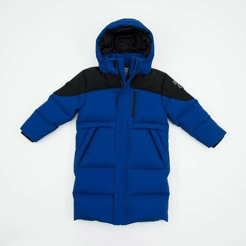 Купить Куртка КОТОФЕЙ, размер 128, синий
Зимнее пальто для мальчика из из ветро и водон...