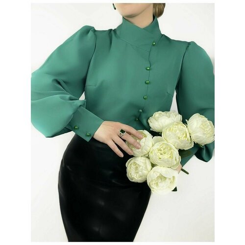 Купить Блуза размер 46, зеленый
Блузка с длинным рукавом офисная от Mascot - это элеган...