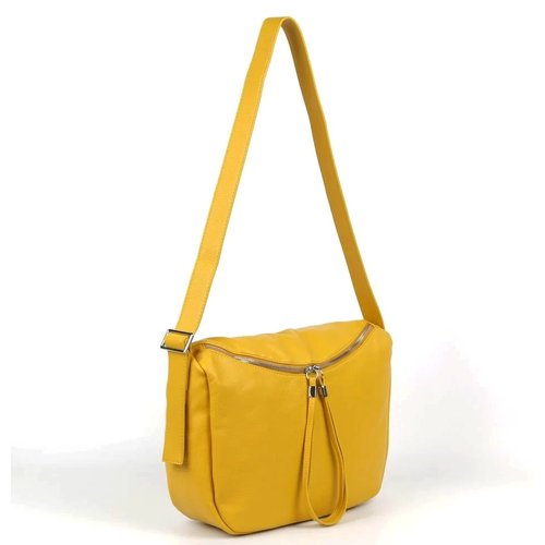 Купить Сумка кросс-боди Fuzi House, желтый
Женская сумка почтальонка из искусственной к...