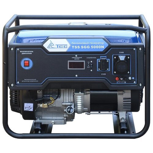 Купить Бензиновый генератор ТСС SGG 5000N, (5500 Вт)
Генератор оборудован системами защ...