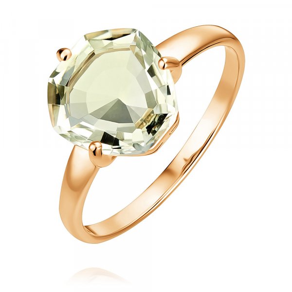 Купить Кольцо
Кольцо из красного золота 585 пробы с аметистом Лаконичное кольцо с крупн...