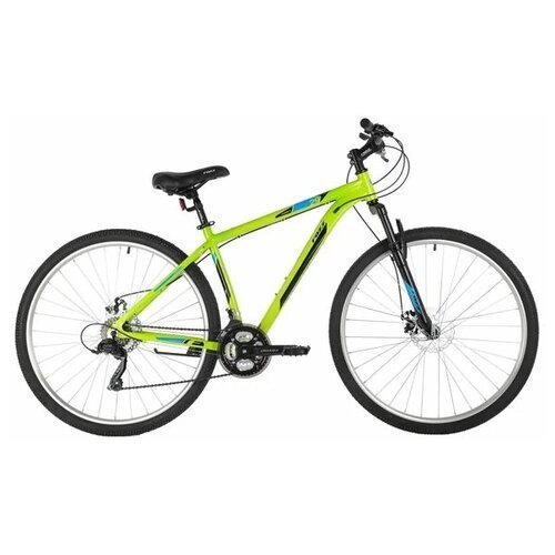 Купить Горный (MTB) велосипед Foxx ATLANTIC D 29 (2021) зеленый 18" (требует финальной...