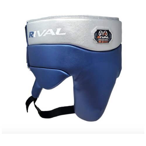 Купить Бандаж боксерский RIVAL RNFL100 PROFESSIONAL NO-FOUL PROTECTOR, размер L, синий...