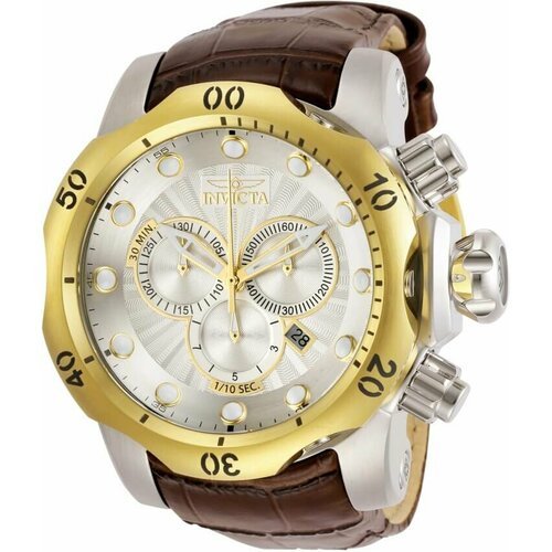 Купить Наручные часы INVICTA 29909, золотой, коричневый
Большие наручные мужские часы I...